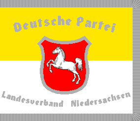 [German Party, Lower Saxony Branch Flag (Germany)]